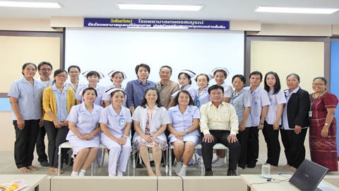 ต้อนรับผู้อำนวยการโรงพยาบาลเกษตรสมบูรณ์ แพทย์หญิงสมสุข ตติยานุพันธ์วงศ์