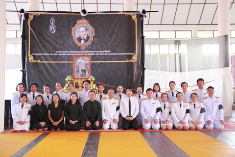 พิธีบำเพ็ญกุศลสวดพระพุทธมนต์และพระอภิธรรมถวายเป็นพระราชกุศลแด่พระบาทสมเด็จพระปรมินทรมหาภูมิพลอดุลยเดช