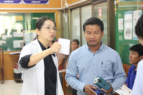 รับการตรวจประเมินจากสำนักงานสนับสนุนบริการสุขภาพเขต 9 จังหวัดนครราชสีมา