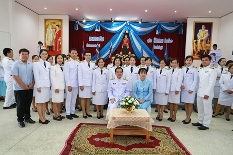 โรงพยาบาลเกษตรสมบูรณ์ร่วมพิธีลงนามถวายพระพรชัยมงคลสมเด็จพระนางเจ้าสิริกิติ์ พระบรมราชินีนาถ ในรัชกาลที่ ๙ เนื่องในโอกาสวันเฉลิมพระชนมพรรษา ๘๕ พรรษา ๑๒ สิงหาคม ๒๕๖๐