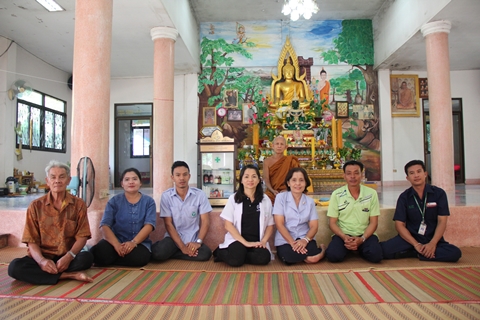 ถวายตู้ยาสามัญประจำวัดพร้อมเวชภัณฑ์