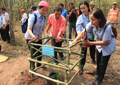ศึกษาแลกเปลี่ยนเรียนรู้ พื้นที่ป่าชุมชนภูกระแต ตำบลบ้านบัว อำเภอเกษตรสมบูรณ์