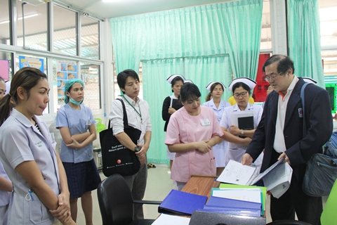 ได้ให้การต้อนรับคณะเยี่ยมสำรวจเพื่อรับรองมาตรฐานการรักษาโดยการฟอกเลือดด้วยเครื่องไตเทียม