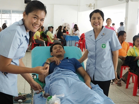 บริจาคโลหิต ดวงตา และอวัยวะ ประจำเดือนพฤษภาคม 2561