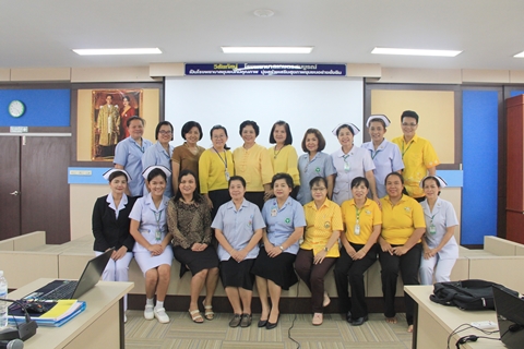 เยี่ยมให้กำลังใจ และแลกเปลี่ยนเรียนรู้การบริหารการพยาบาล สำหรับหัวหน้าพยาบาลที่ได้รับคัดเลือกใหม่ปี 2561
