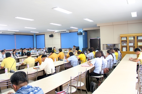 ประชุมแลกเปลี่ยนเรียนรู้และติดตามผลการดำเนินงาน “มหัศจรรย์ 1,000 วันแรกแห่งชีวิต” อำเภอเกษตรสมบูรณ์