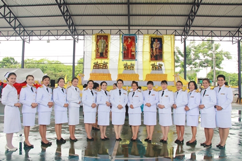 พิธีเฉลิมพระเกียรติสมเด็จพระเจ้าอยู่หัวมหาวชิราลงกรณ บดินทรเทพยวรางกูร เนื่องในวันเฉลิมพระชนมพรรษา 66 พรรษา ณ ที่ว่าการอำเภอเกษตรสมบูรณ์