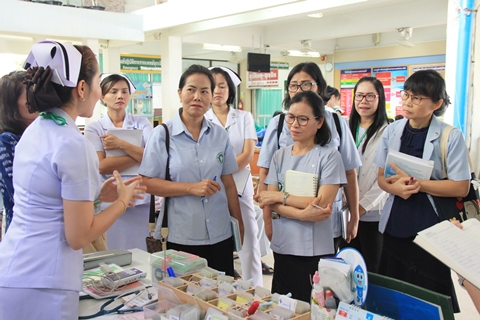 เครือข่ายพัฒนาคุณภาพโรงพยาบาล จังหวัดชัยภูมิ ให้การเยี่ยมแลกเปลี่ยนเรียนรู้ การพัฒนาคุณภาพโรงพยาบาลจังหวัดชัยภูมิ