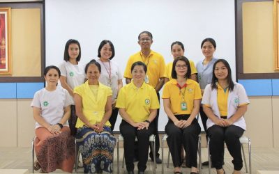 ต้อนรับคณะเยี่ยมประเมินห้องปฏิบัติการทางการแพทย์และสาธารณสุข ห้องปฏิบัติการรังสีวินิจฉัย และการบริการด้านกายภาพบำบัด จังหวัดชัยภูมิ