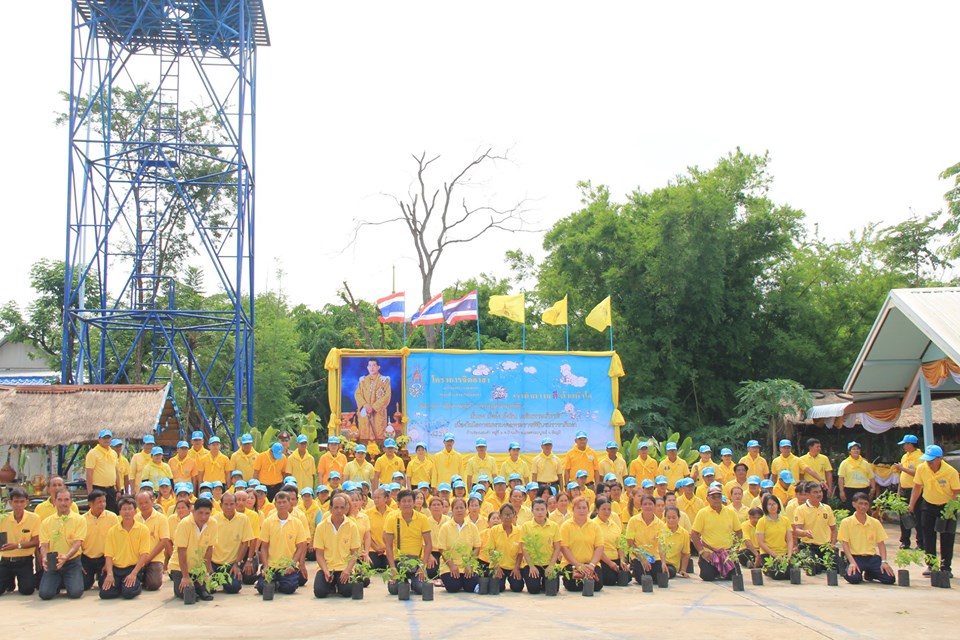 กิจกรรมจิตอาสาพัฒนาปรับปรุงสิ่งแวดล้อมชุมชนรอบหมู่บ้าน ณ บ้านร่องแสนคำ หมู่ที่ 6 ตำบลบ้านเป้า อำเภอเกษตรสมบูรณ์ จังหวัดชัยภูมิ