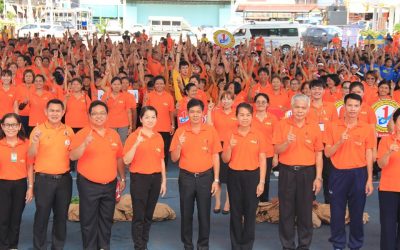 โครงการบูรณาการรวมพลคน To Be Number One ครั้งที่ 2 ต้านภัยยาเสพติด บุหรี่ สุขภาพดี ลดพุงลดโรค อำเภอเกษตรสมบูรณ์ จังหวัดชัยภูมิ ปีงบประมาณ 2562