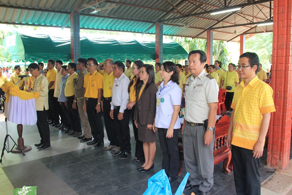 โครงการอำเภอยิ้มเคลื่อนที่ ณ โรงเรียนบ้านแก้งตาดไซ ตำบลโนนทอง อำเภอเกษตรสมบูรณ์ จังหวัดชัยภูมิ