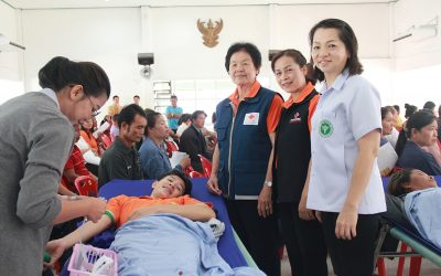 รับบริจาคโลหิต ดวงตา และอวัยวะ ประจำเดือนธันวาคม 2562