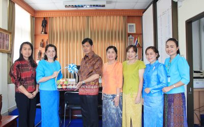 มอบกระเช้า และอวยพรเนื่องในโอกาสวันปีใหม่ พ.ศ.2563