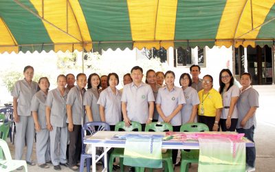 อำเภอยิ้มเคลื่อนที่ (Amphoeyim Mobile Service) ณ วัดศรีจันทร์ ตำบลหนองโพนงาม อำเภอเกษตรสมบูรณ์ จังหวัดชัยภูมิ