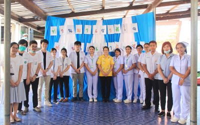 กิจกรรมงานเลี้ยงต้อนรับเจ้าหน้าที่ใหม่ที่ปฏิบัติงาน ณ โรงพยาบาลเกษตรสมบูรณ์ และงานเลี้ยงอำลาเจ้าหน้าที่เก่าจากโรงพยาบาลเกษตรสมบูรณ์ ที่ย้ายไปปฏิบัติงาน ณ สถานที่ใหม่และศึกษาต่อ ประจำปีงบประมาณ 2563