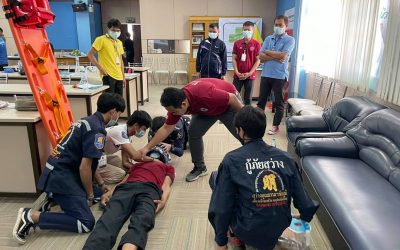 อบรมหลักสูตรการปฐมพยาบาลและการช่วยปฏิบัติการแพทย์ขั้นพื้นฐาน (อาสาฉุกเฉินการแพทย์)