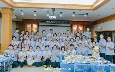 กิจกรรมงานเลี้ยงต้อนรับเจ้าหน้าที่ใหม่ที่ปฏิบัติงาน ณ โรงพยาบาลเกษตรสมบูรณ์ และงานเลี้ยงอำลาเจ้าหน้าที่จากโรงพยาบาลเกษตรสมบูรณ์ที่ย้ายไปปฏิบัติงาน ประจำปีงบประมาณ 2566