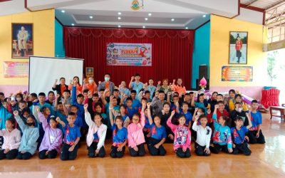 โครงการรณรงค์ป้องกันปัญหาโรคเอดส์แก่เยาวชนในโรงเรียนประจำปี 2567