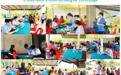 กิจกรรมให้ความรู้ประชาชนในเรื่องการดูแลสุขภาพอนามัยและตรวจคัดกรองสุขภาพเบื้องต้น